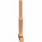 Ekena Millwork Saratoga Timber Gable Bracket, Western Red Cedar, 96"W x 40"H x 3 1/2"D x 3 1/2"F, 10/12 Pitch GBW096X40X0404SAR00SWR - alternate 5